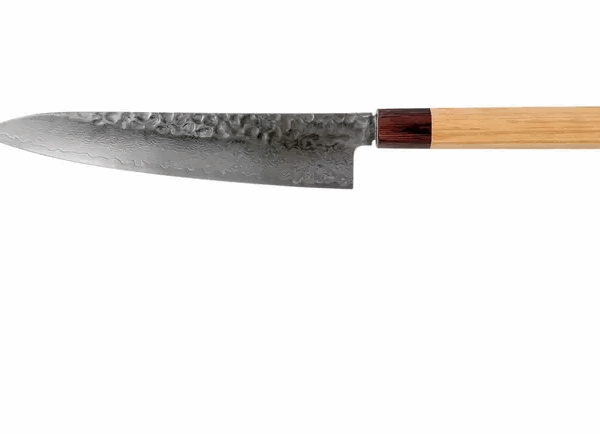 Couteau de chef Sakai Takayuki Damas martelé 33 couches WA 21 cm
