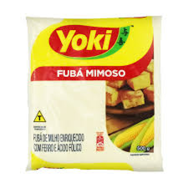 Fubá de Milho Mimoso / Fine Grain Corn Meal YOKI - 500g
