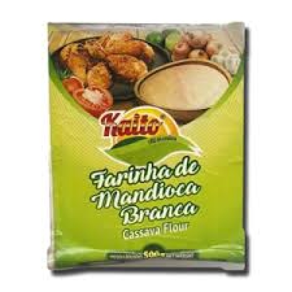 Farinha de Mandioca Branca / Raw Cassava Flour KAITO - 500g