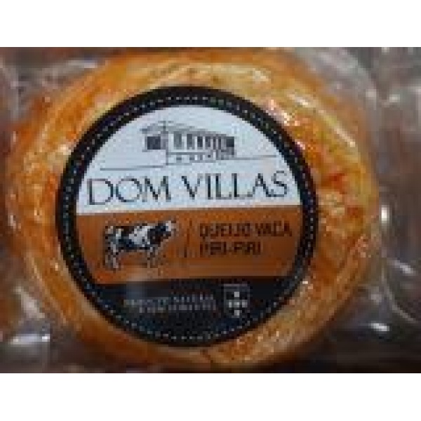 Queijo Curado de Vaca com Piri-Piri / Cow Cured Cheese with Piri-Piri DOM VILLAS - 190g