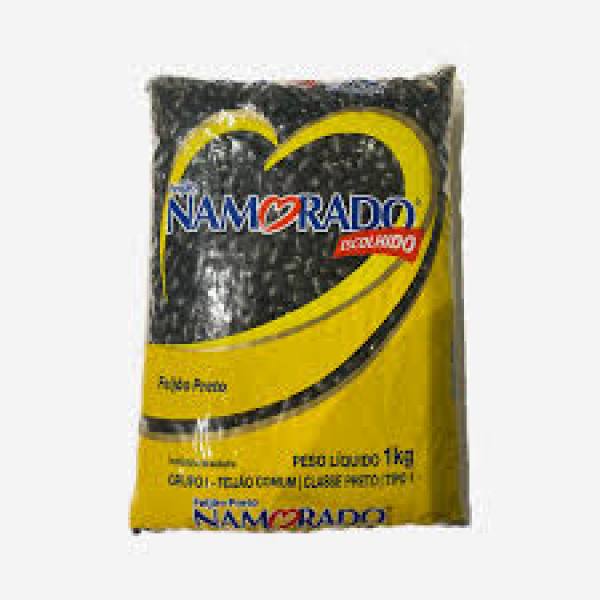 Feijão Preto / Black Beans NAMORADO - 1Kg