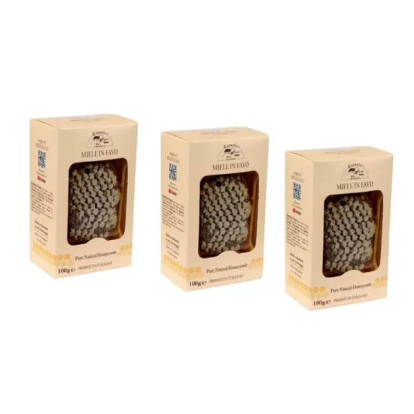 Italian Pure Natural Honeycomb 100 gr x 3