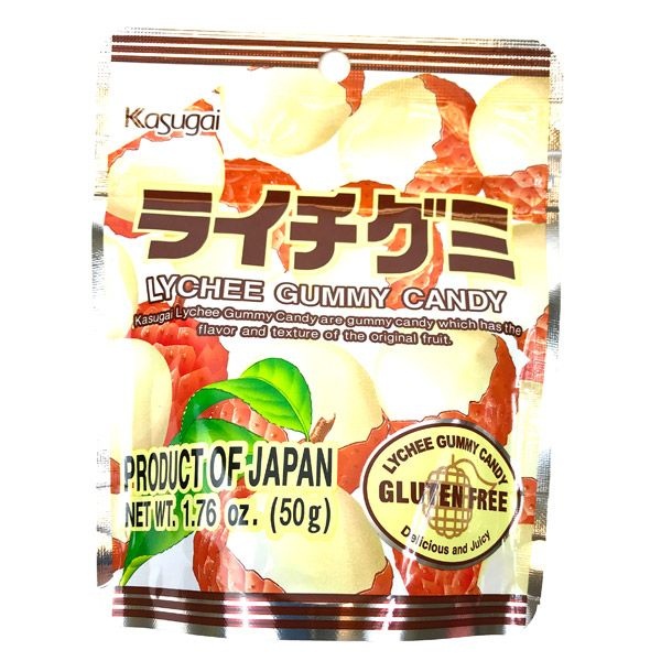 Kasugai Lychee Gummy Candy