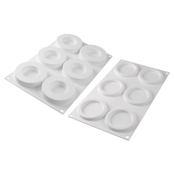 Moule silicone 6 anneaux