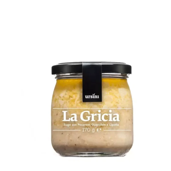 La Gricia pasta sauce 170 gr