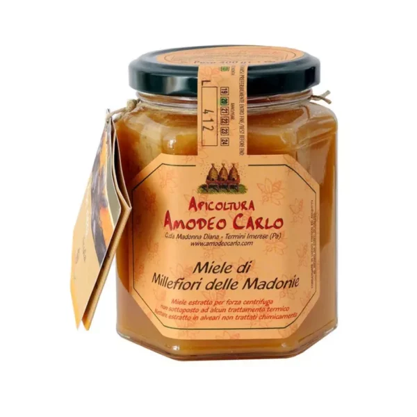 Madonie Mixed flower honey Sicilian Black Bee 400 gr