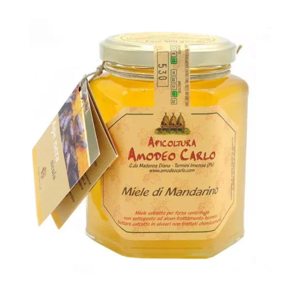 Mandarin Honey Sicilian Black Bee 400 gr