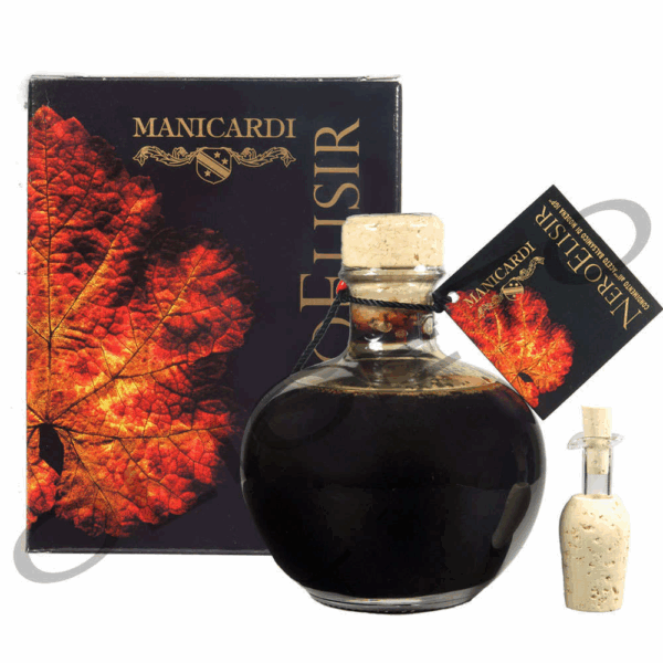 Assaisonnement Elixir Noir avec Aceto Balsamico di Modena IGP 250 ml - Acetaia Manicardi