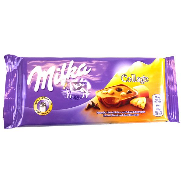 Milka Collage Chocolate Bar