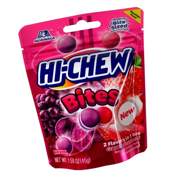 Morinaga Hi-Chew Bites Grape And Strawberry Flavor