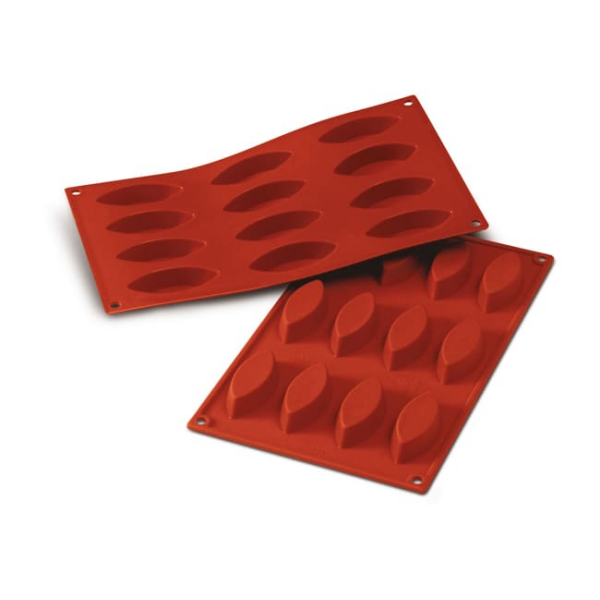 Moule silicone 12 barquettes