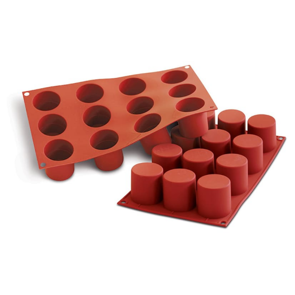 Moule silicone 12 cylindres