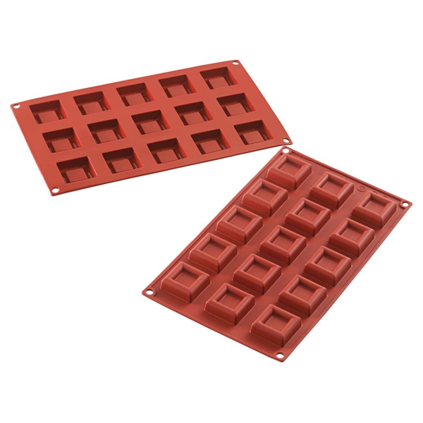 Moule silicone 15 carrés