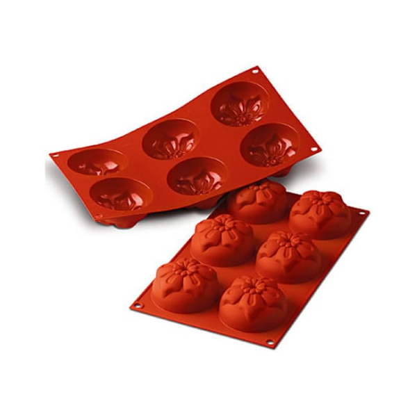 Moule silicone 6 narcisses