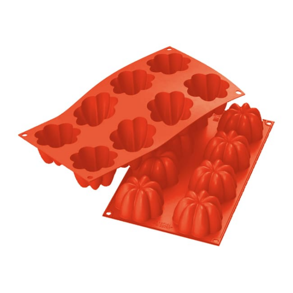 Moule silicone 8 charlottes