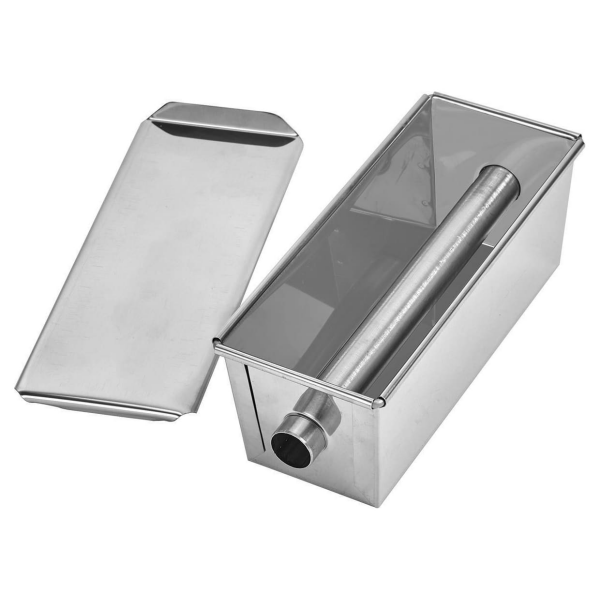 Moule à cake inox avec insert tube