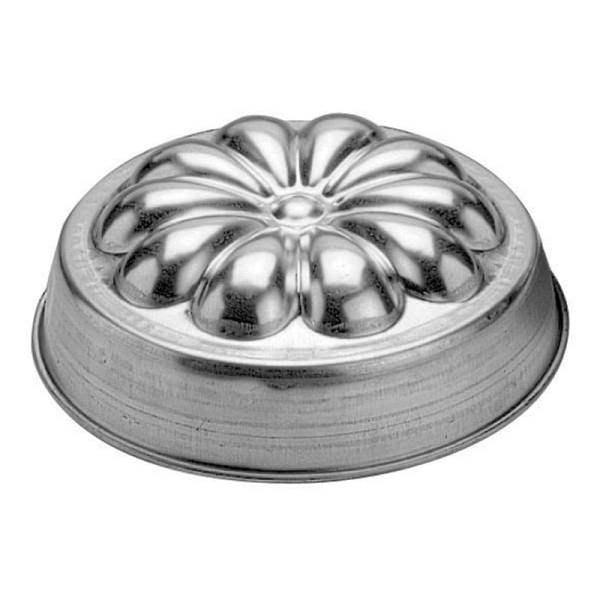 Moule rosace en fer blanc