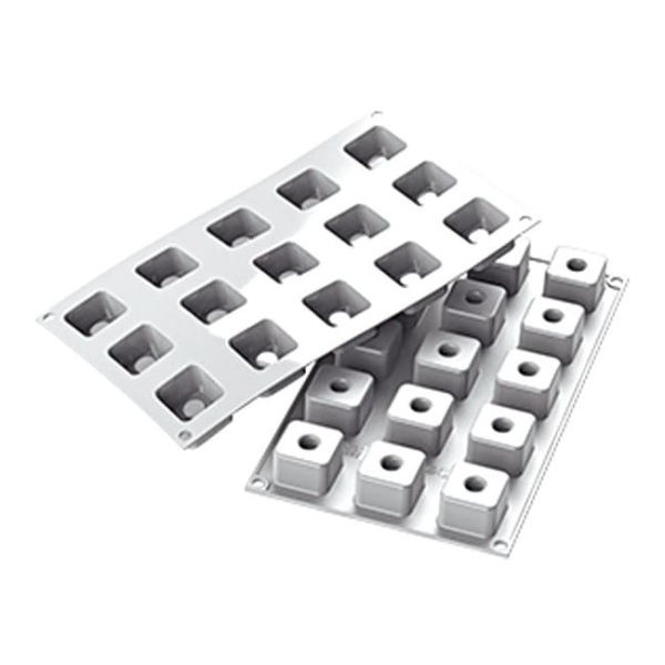 Moule silicone 15 sushis makis