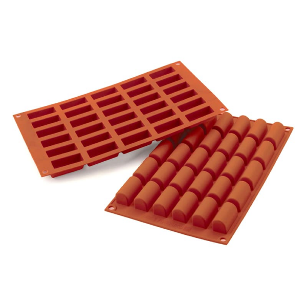 Moule silicone 30 mini bûchettes