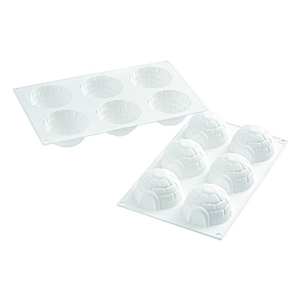 Moule silicone 6 igloos