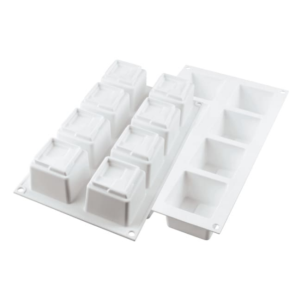 Moule silicone 8 cubes Kuadro