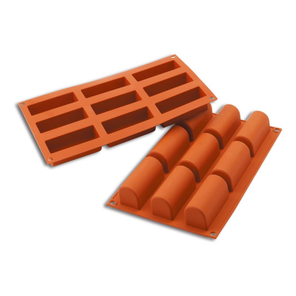 Moule silicone 9 bûchettes