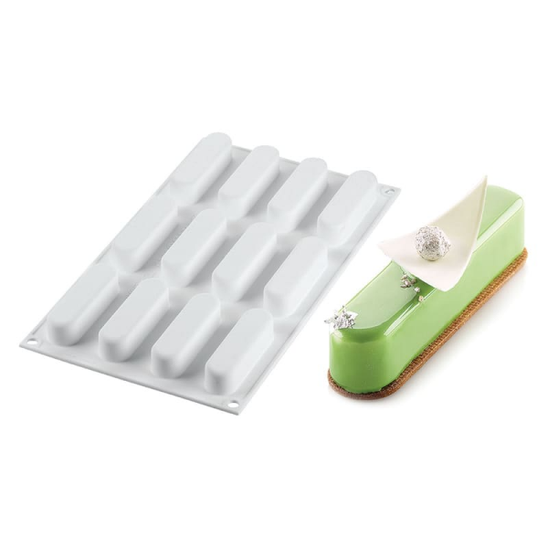 Moule silicone 12 mini éclairs