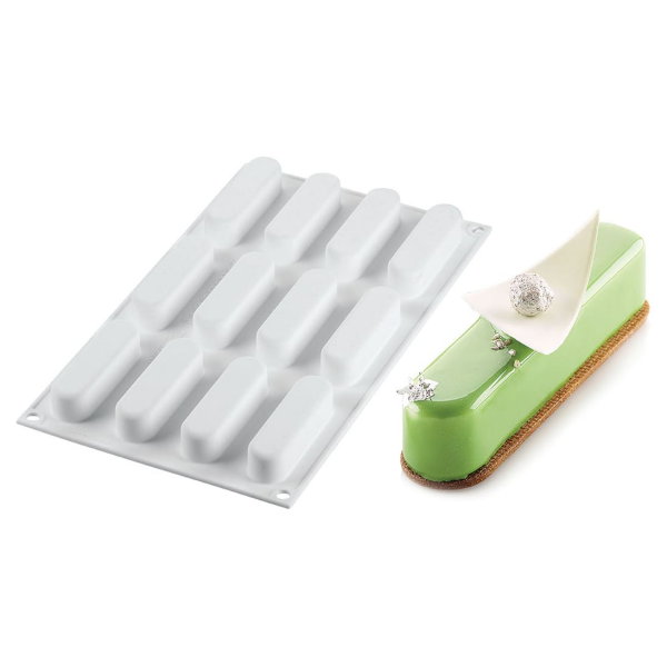 Moule silicone 12 mini éclairs
