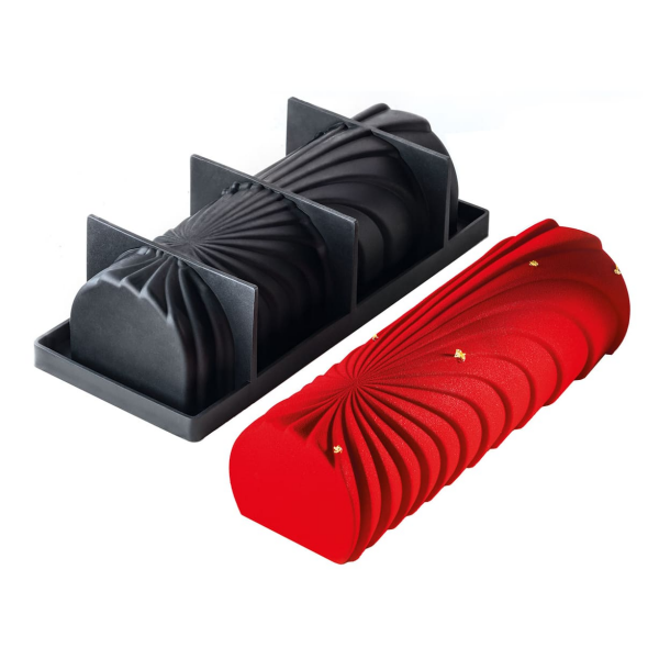 Moule à bûche silicone Comet
