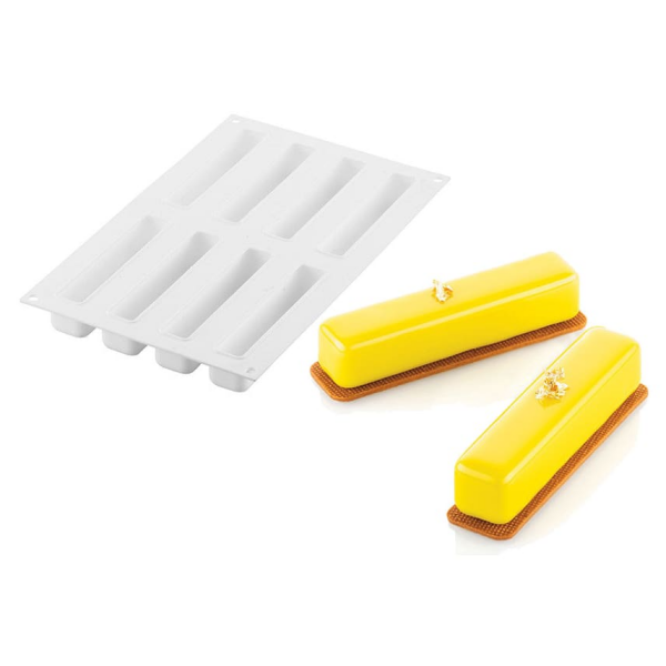 Moule 8 Stripe éclairs