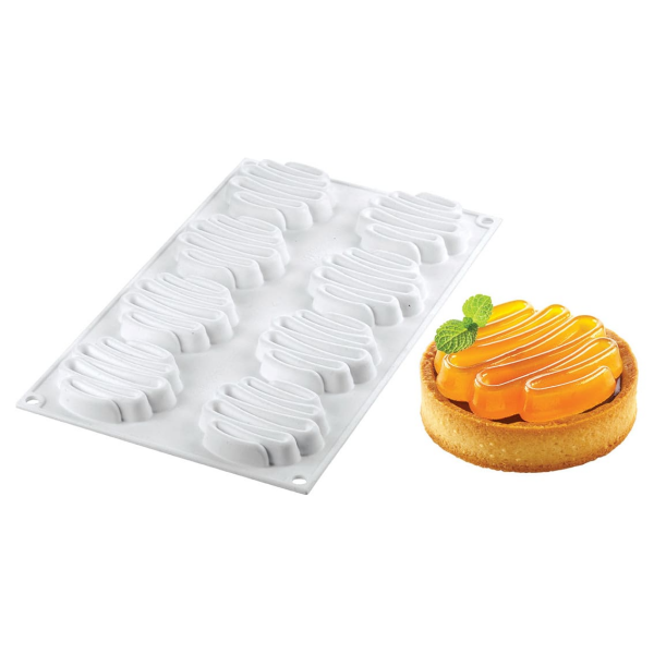 Moule silicone 6 tartelettes (kit)