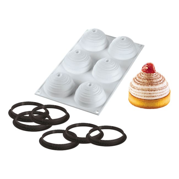 Kit 6 tartelettes Mont Blanc
