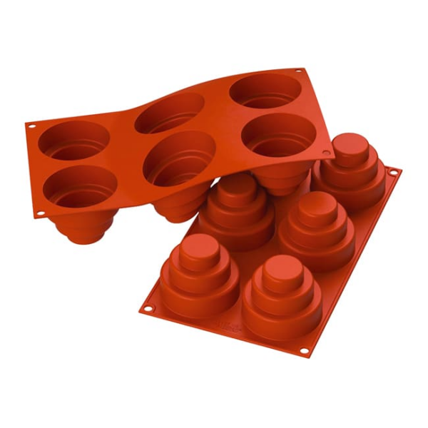 Moule silicone 6 mini wonder cakes