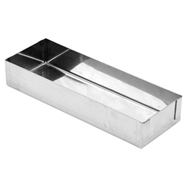 Moule à tartelette rectangle inox