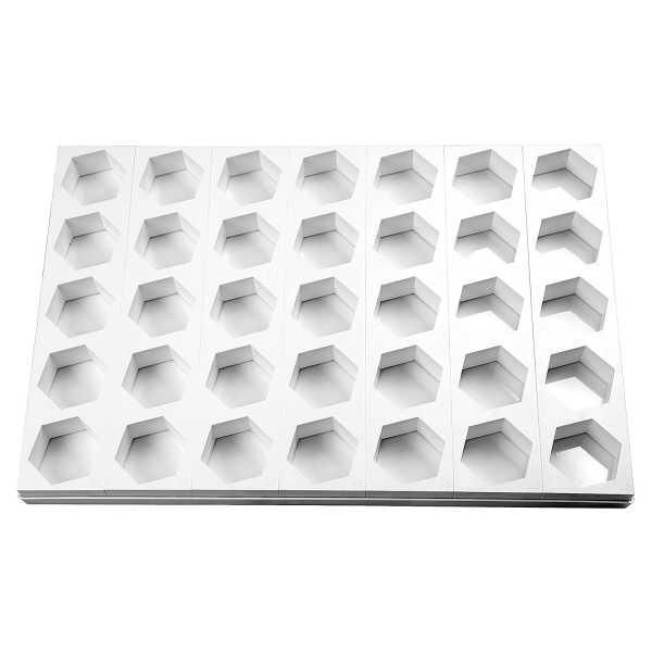 Plaque multimoules 35 gâteaux (60 x 40 cm)
