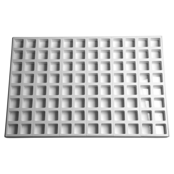 Plaque multimoules 96 mini-gâteaux (60 x 40 cm)
