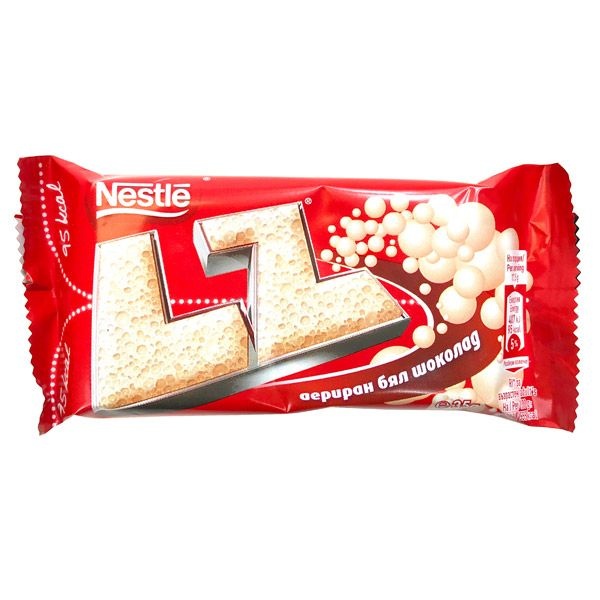 Nestle LZ Aero White Chocolate Bar