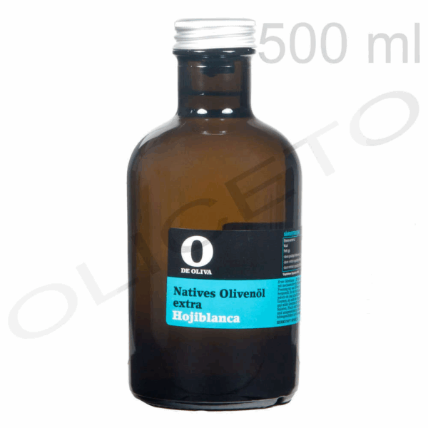 Hojiblanca 500ml Huile d'Olive Monocultivo - O de Oliva - Huile d'Olive Extra Vierge