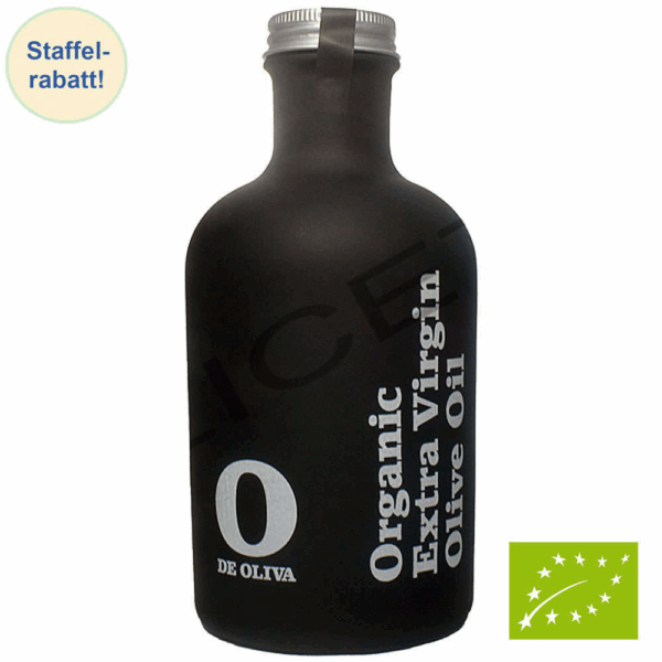 Huile d'olive biologique 500 ml - O de Oliva - Huile d'olive extra vierge biologique