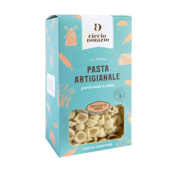 Orecchiette Baresi Artisan Pasta from Apulia 500 gr