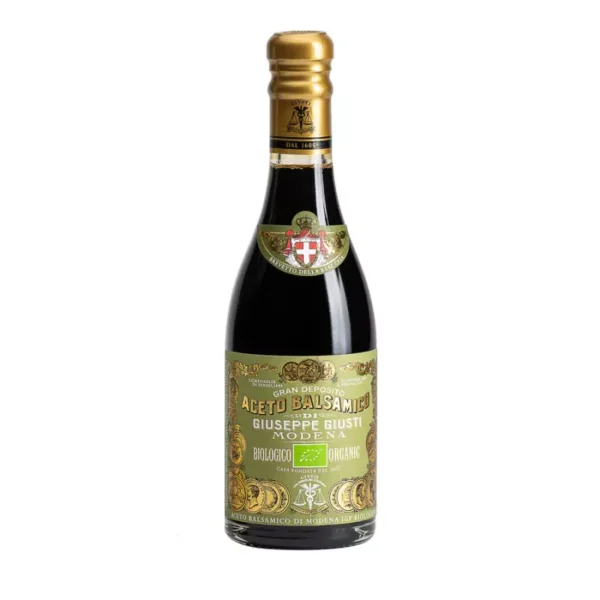Organic Balsamic Vinegar of Modena PGI 3 Gold Medals 250 ml