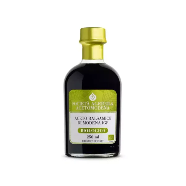 Organic Balsamic Vinegar of Modena PGI Acetomodena 250 ml