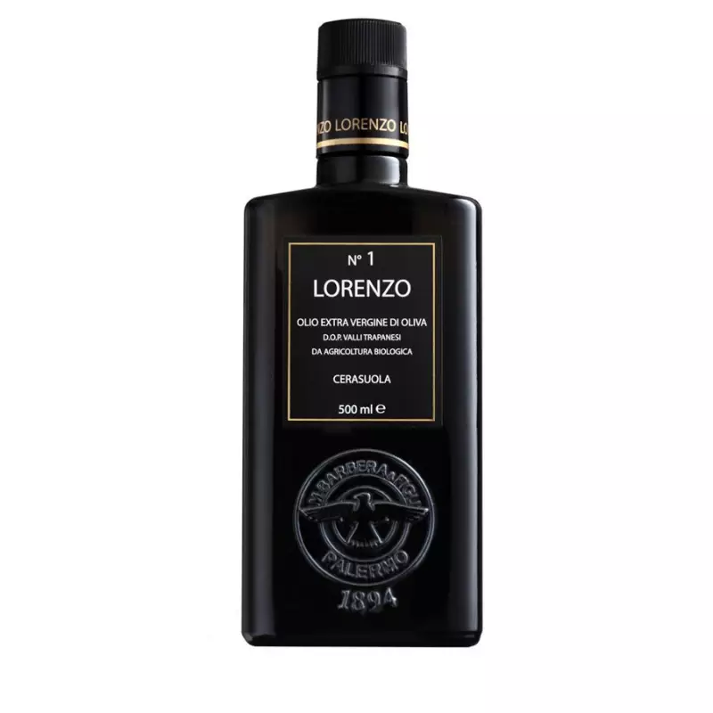 Organic Extra Virgin Olive Oil Lorenzo N° 1, PDO Valli Trapanesi 500 ml