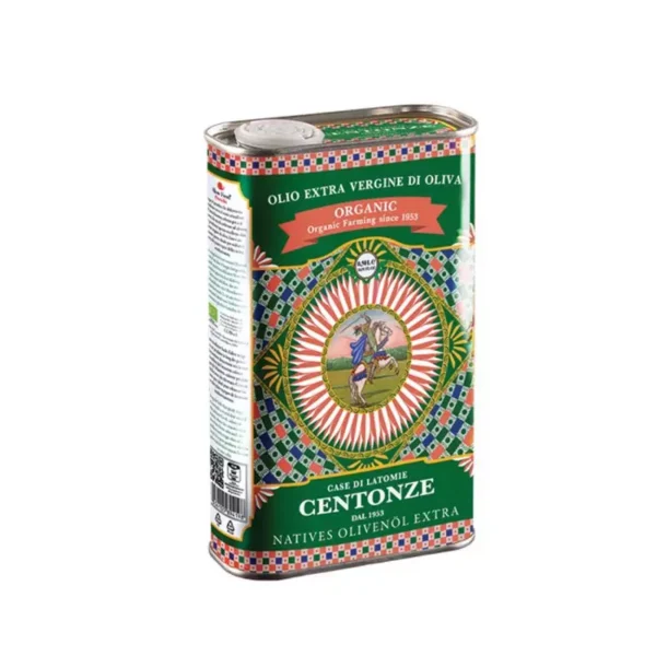 Organic Extra Virgin Olive Oil Nocellara del Belice in Iconic Can 500 ml
