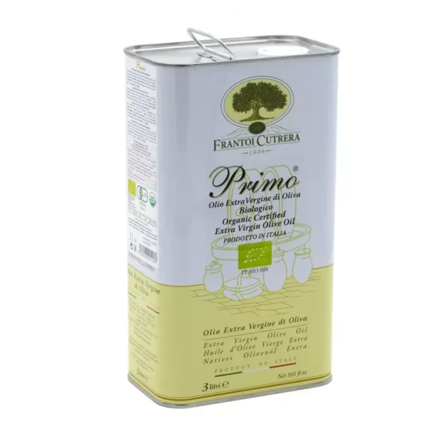 Organic Extra Virgin Olive Oil Primo Cutrera 3 lt