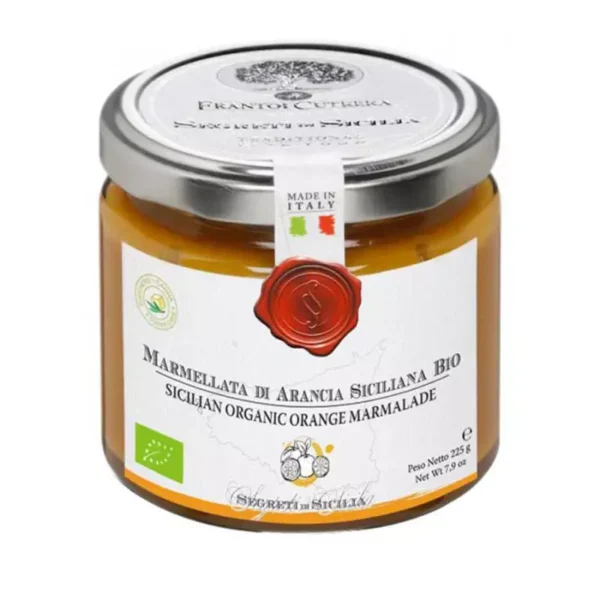 Organic Sicilian Orange Marmalade 225 g