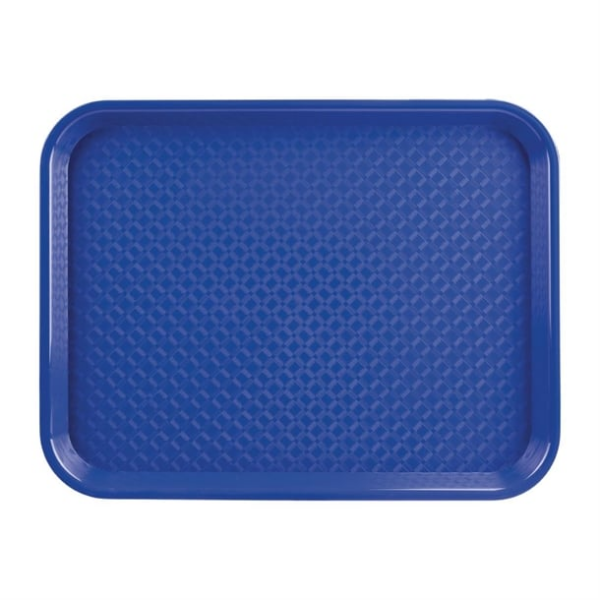 Plateau self-service Olympia Kristallon bleu 450 x 350mm