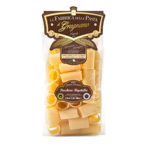 Pacchero Rigatello - Gragnano Pasta PGI 500 gr