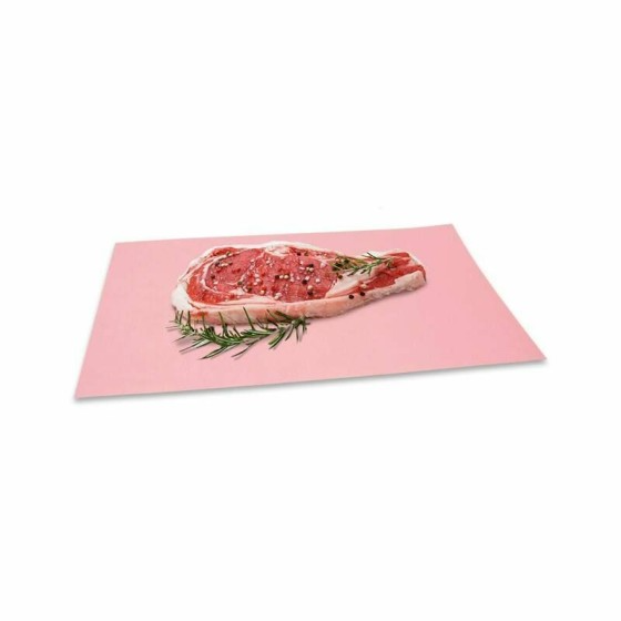 Papier paraffiné 1 face rose endurose 50 g/m² 33 x 50 cm - par 10 kg