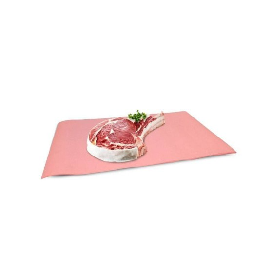 Papier paraffiné 2 faces rose paraffiné 60 g/m² 33 x 50 cm - par 10 kg